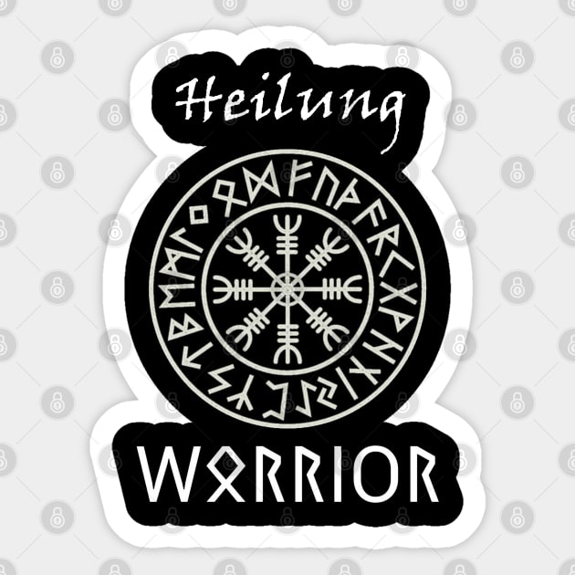 Heilung Logo Warrior Sticker by sevensurvive